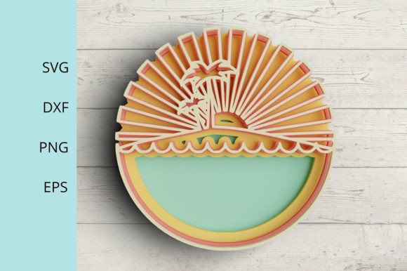Bringing the Coast Home: A Practical Guide to the 3D Beach SVG DXF File