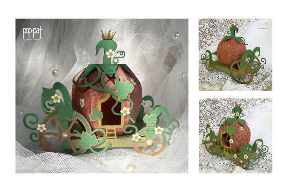 Cinderella’s Carriage SVG & Design Files