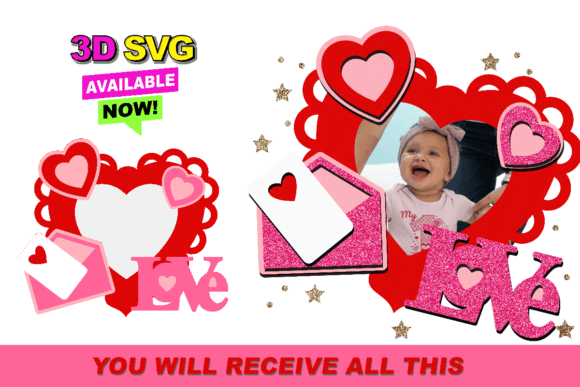 Elevating Digital Craftsmanship with Picture Frame 3D SVG Designs