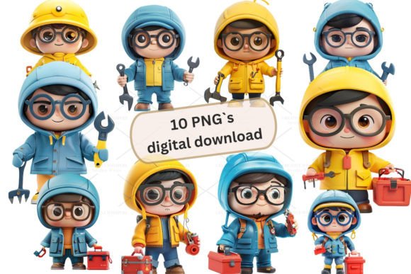 Engineer Emoji 3d Clipart, PNG 4S-8: A Practical Guide for Digital Crafters and Designers