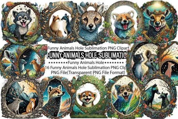 Integrating the Funny Animals Hole Sublimation Bundle into Your Creative Workflow