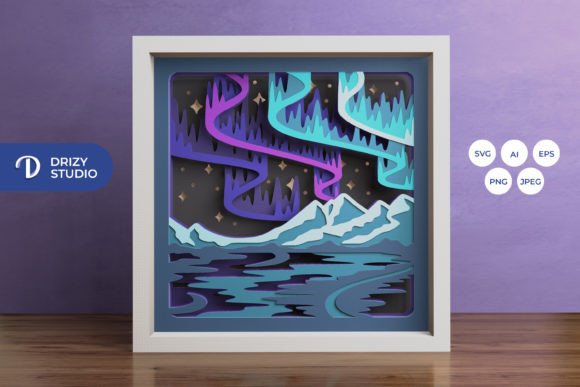 Mastering the Art of the Northern Light 3D Shadow Box