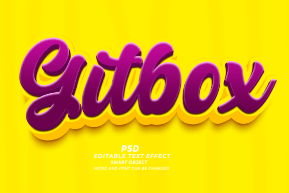 Mastering Visual Impact: A Guide to Using the Gitbox PSD 3D Editable Text Effect