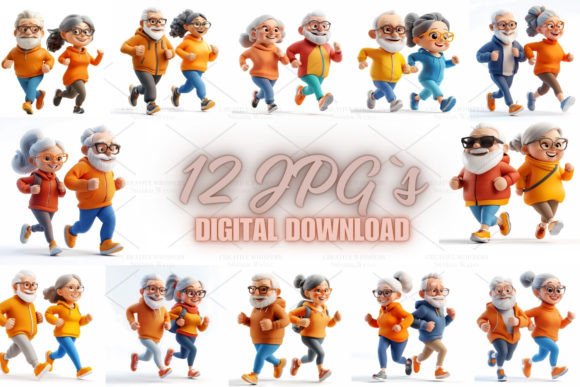 Revitalizing Creative Workflows with the 12 Grandparent Running 3d Bundle: A Guide for Modern Designers