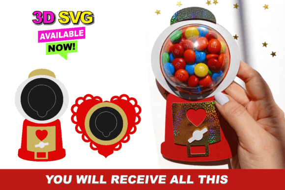 Valentine Candy Holder Design Guide